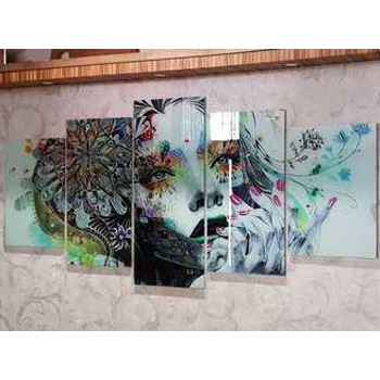 Fancy Glass - Rectangular Transparent Glass, 3-6mm Thickness for Wall Usage