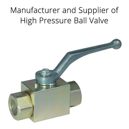 Galvanized High Pressure Ball Valve