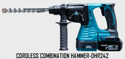 Sea Green Cordless Combination Hammer-Dhr242