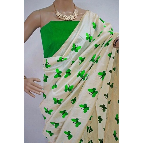 New Ladies wear Embroidery Silk Sarees