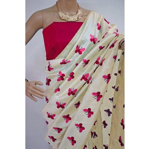 New Ladies wear Embroidery Silk Sarees