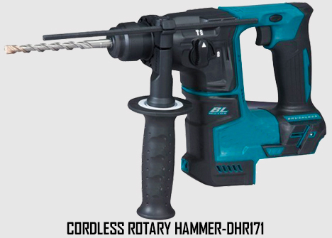 Sea Green Cordless Rotary Hammer