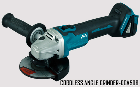Sea Green Cordless Angle Grinder