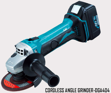 Sea Green Brushless Cordless Angle Grinder