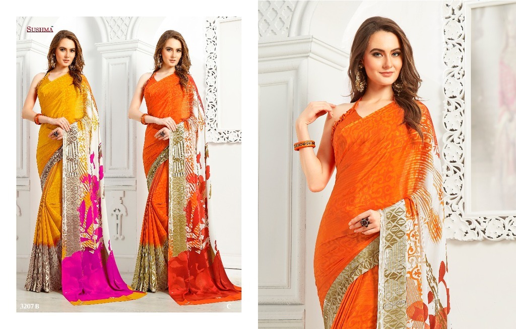 Georgette sarees collection