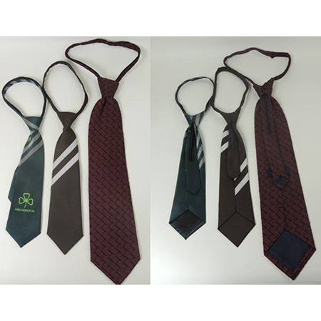 zipper ties Clip neckties
