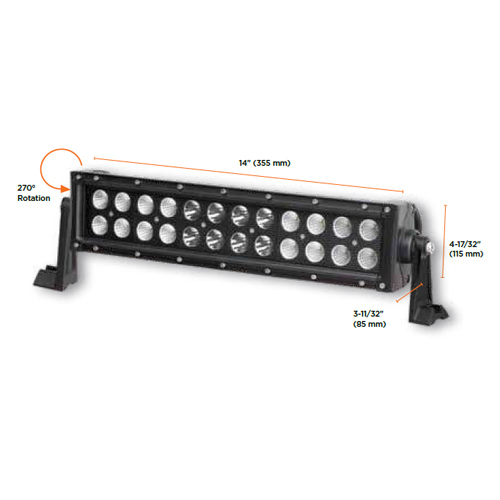 LED 72W Light Bar
