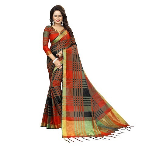 New Fancy Nylon Silk Saree