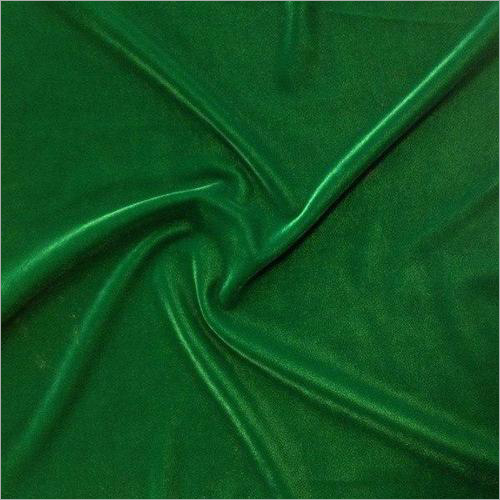 Velvet Fabric - Plain Micro Velvet, Green | Shimmery, Skin-Friendly, Smooth Texture, Woven for All Seasons, Glossy Finish