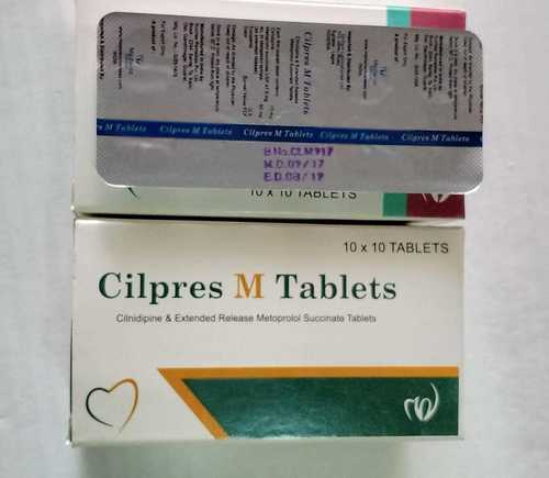 Tablet Cilnidipine and Metoprolol