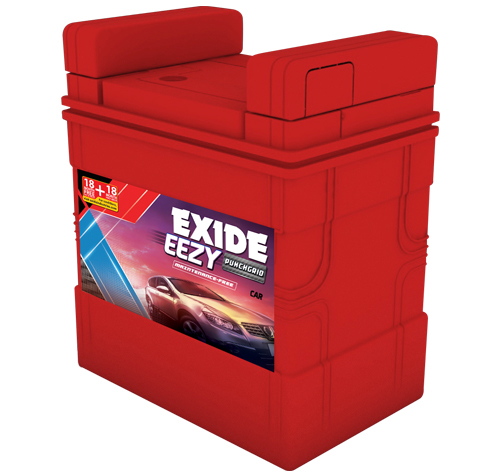 Exide FEZ0-EZ32R - 12V Acid Lead Battery 30-50Ah | Advanced Lead-Tin-Calcium Alloy, Superior Corrosion Resistance, Spill-Proof Design, Low Self-Discharge, Robust Styling