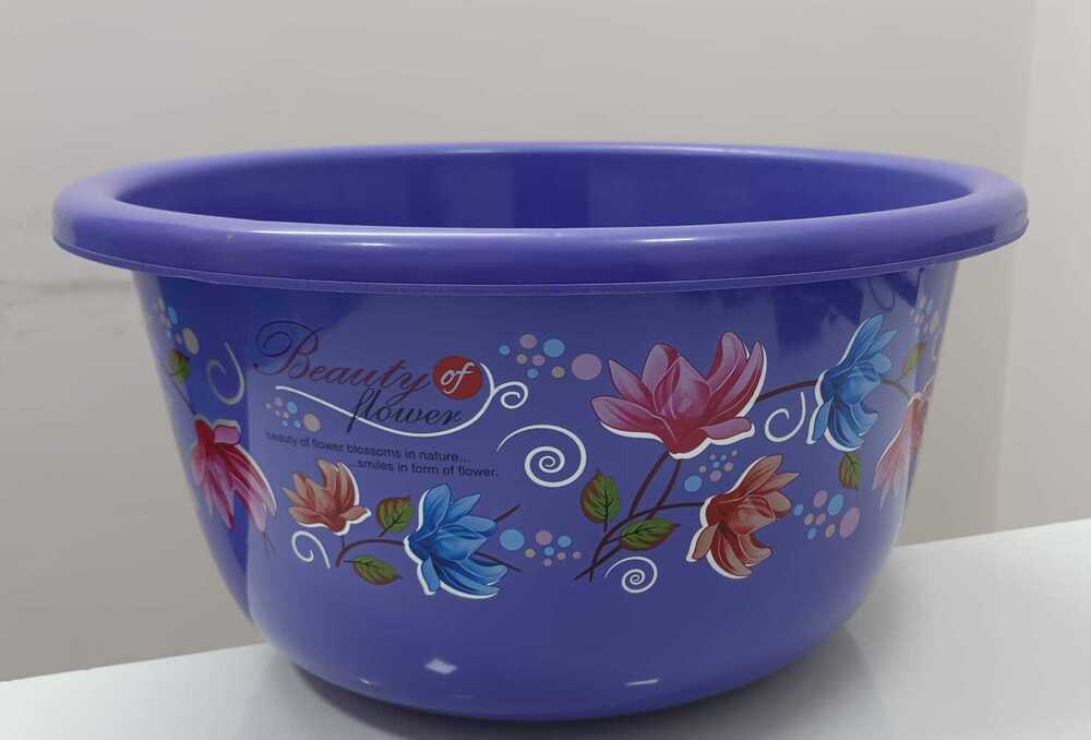 Multicolor Plastic Tub Bahubali 401