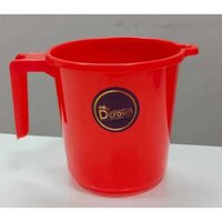 Bath Mug 1 Litre - Color: Red
