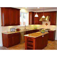 Wooden Kitchen Module