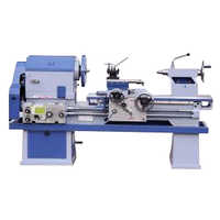 Heavy Duty Lathe Machine - Metal Build, 220-440 Voltage | High Performance, Normal Cnc, Blue Color