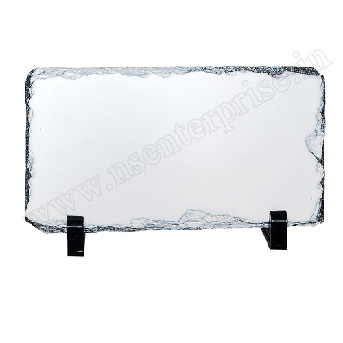 SH-15 Rock Frame - Stone Material, 22x12x0.9cm Size, White Color - Personalized Gift Option