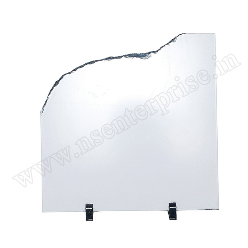 SH-34 Rock Frame - Stone Material, 30x30 Size, White Color | Perfect for Personalised Gifts