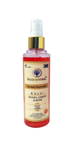 Honey Lemon and Rose herbal face wash