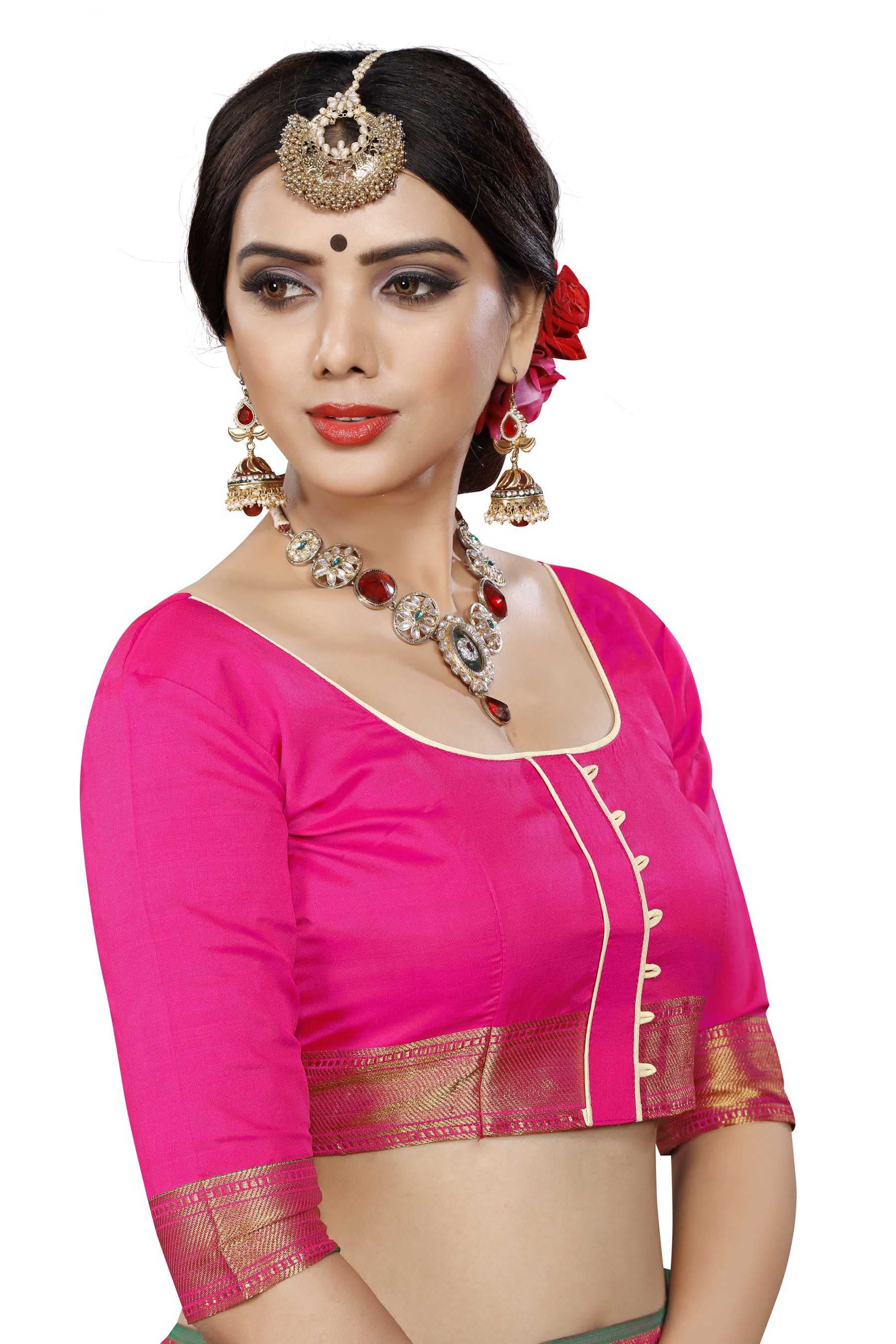 Designer Work Jacquard Saree