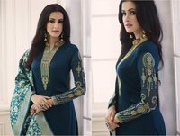 STRAIGHT-CUT  SALWAR SUIT