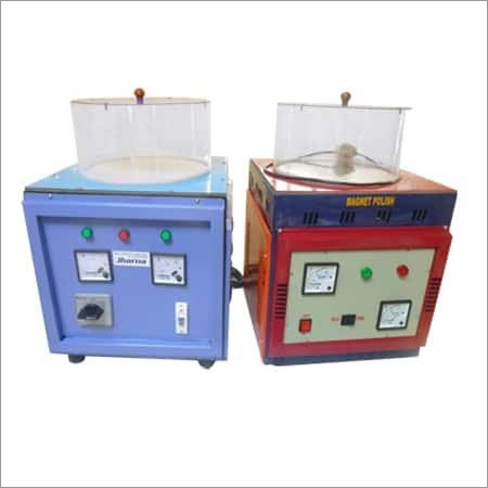 Magnetic Polish Machine - Stainless Steel, 37.5 x 37.5 x 47.5 Cm, 220 V, 0.5 H.P | Fast Polishing, Precise Finish, Easy Operation, Durable Design, Simple Maintenance