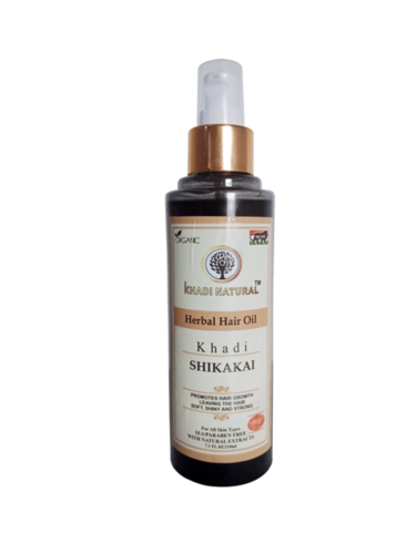 Khadi Natural SHIKAKAI Herbal Shampoo 210 ml - SLS/Paraben Free