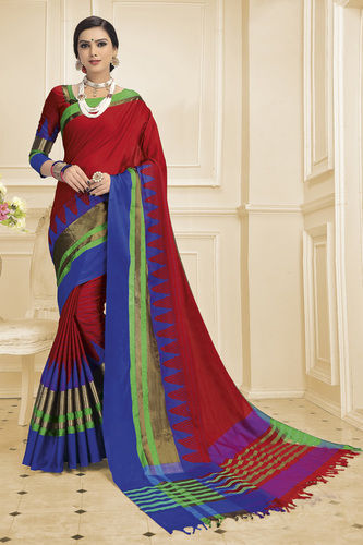 Designer Cotton Saree