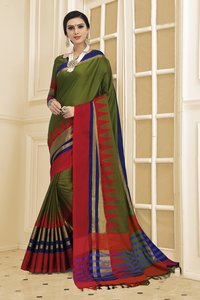 Designer Cotton Saree