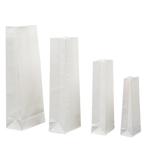 Kraft Paper Block Bottom Bags
