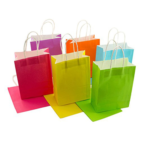 Multicolour Shopping Paper Bags