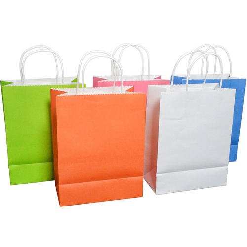 Colourful Paper Shopping Bags