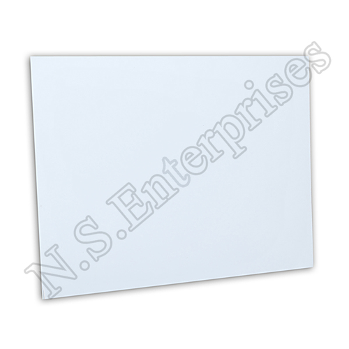 A3 Metal Sheet - A3 Size, White Color | Rectangular Shape, Durable Metal Material