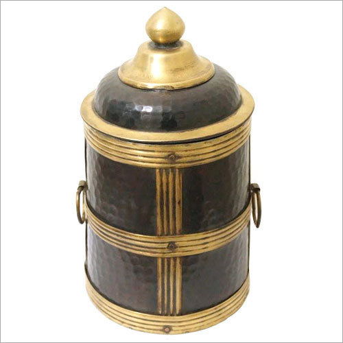 Antique Brass Box