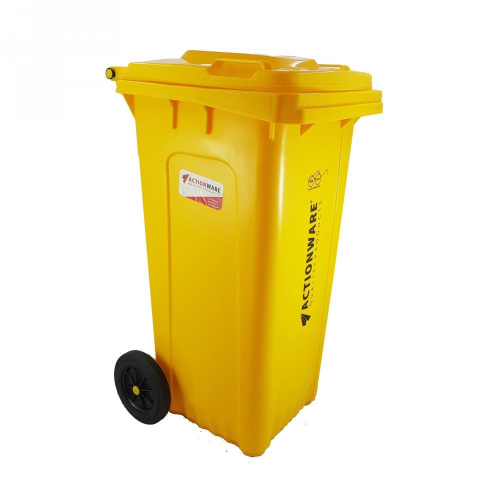 Square Wheel Dustbin 120 ltr