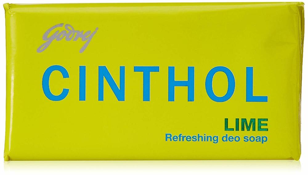 Cinthol Lime Soap, 100g (Pack of 4