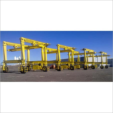 Automotive Gantry Crane - New 8mm Heavy Duty Unit | Yellow Finish, Advanced Power Drives, Fixed Heavy Duty Suspension