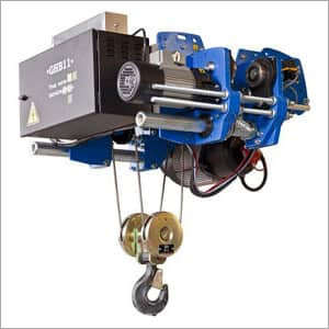 Low headroom single girder electric hoists