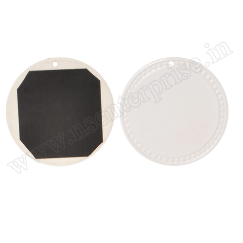 White Ceramic Fridge Magnet