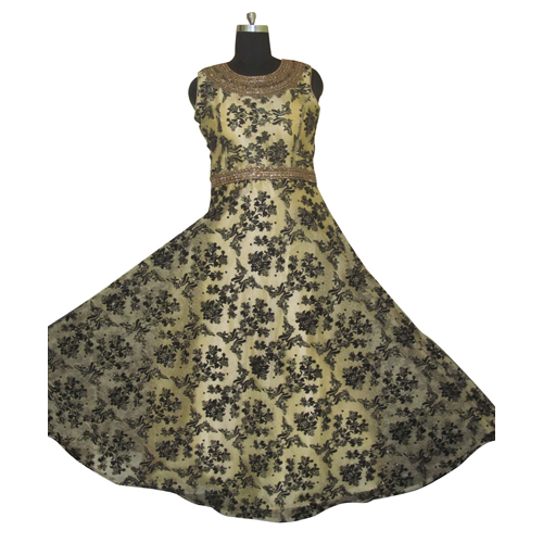 Ladies Hand Work Gown