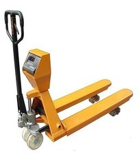Hand Pallet Truck - 2 Ton Capacity, Durable Yellow Design | Easy To Operate, Strong Build, One-year Warranty
