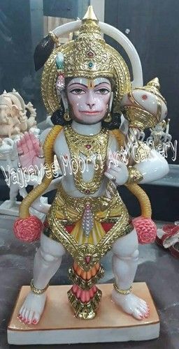 Marble Hanuman Sculpture