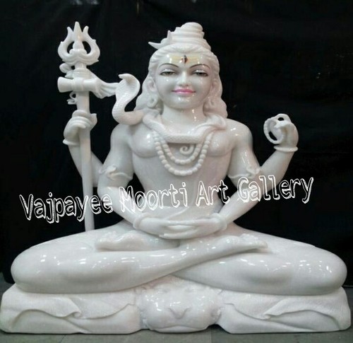Marble Lord Shiva Statue