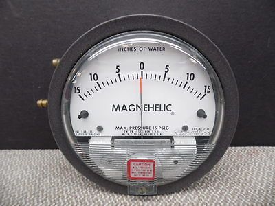 Dwyer 2215 Magnehelic Differential Pressure Gauge 0-15 PSI