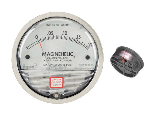 Dwyer 2220 Magnehelic Differential Pressure Gauge 0-20 PSI