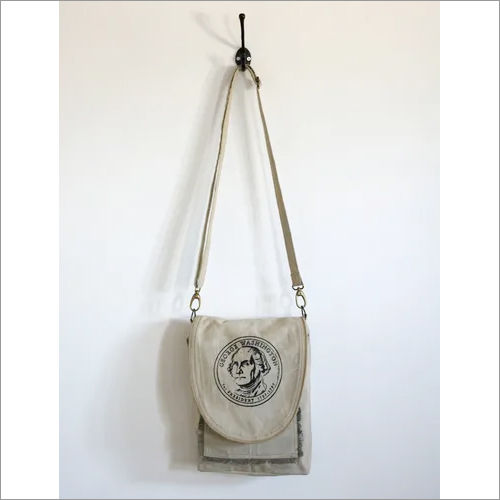 Multicolor Canvas Sling Bag