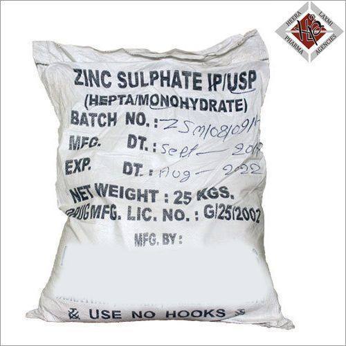 Zinc Sulphate Hepta Monohydrate I.P/U.S.P