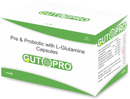 Pre & Probiotic with L- glutamine capsules Pre & Probiotic with L- glutamine capsules