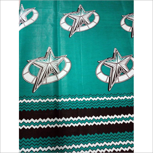 Star Print Mozambique Fabric