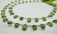 AAA Quality Natural Green Apatite Gemstone Pear Shape  beads