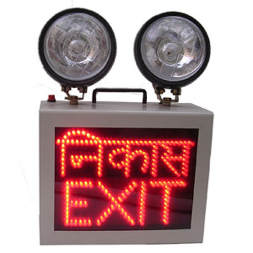 Bilingual Emergency Light